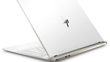 HP Spectre 13 rear aspect