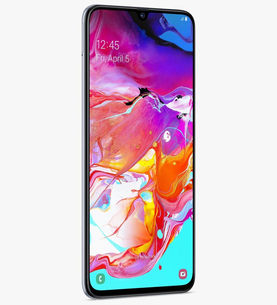 Samsung Galaxy A70 aspect