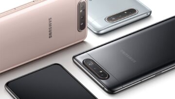 Samsung Galaxy A80 Easy to Hold