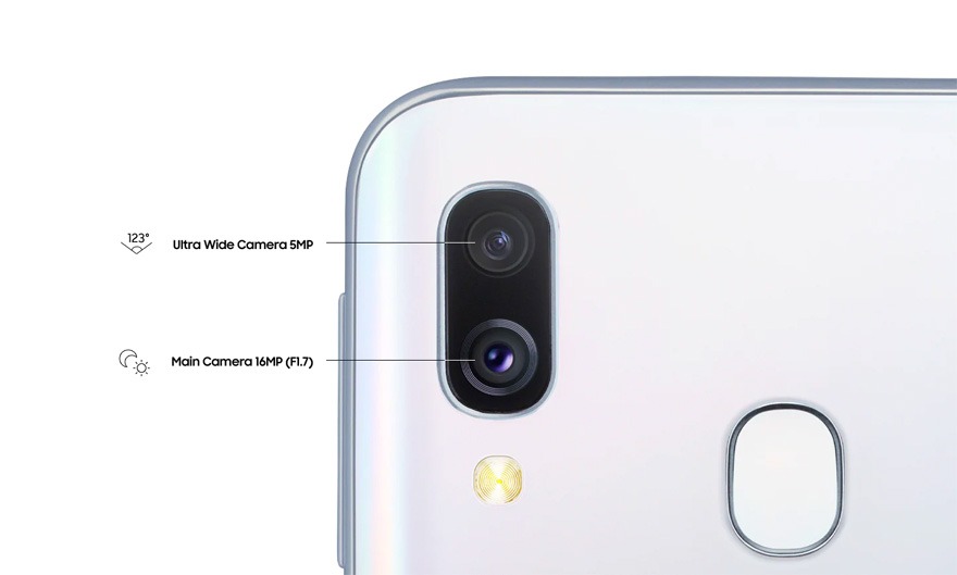 Galaxy-A40-Dual-Cameras