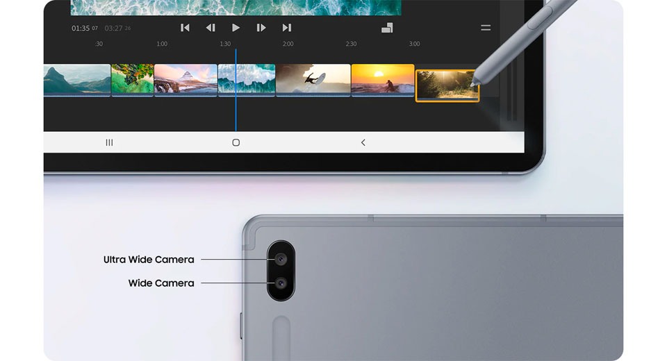 Samsung Galaxy Tab S6 Dual Main Camera