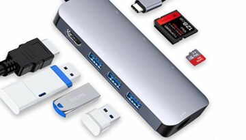 VILCOME 8-in-1 USB C Hub