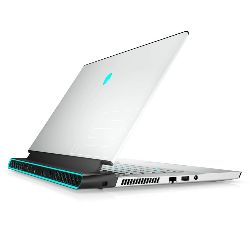 Alienware M13 R3 rear aspect