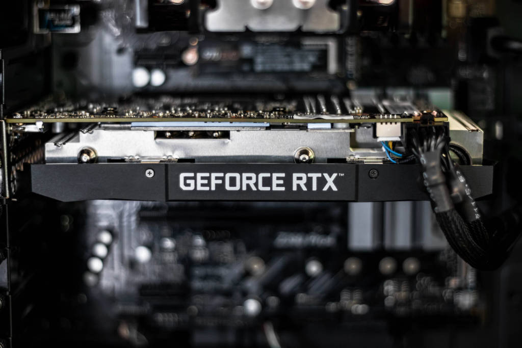 GeForce RTX graphics card