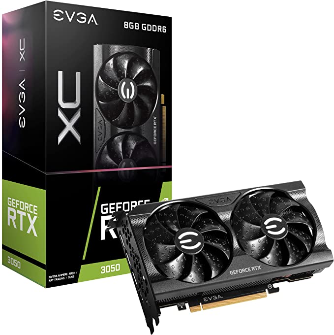 EVGA GeForce RTX 3050 XC 8GB