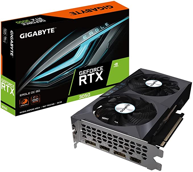 Gigabyte GeForce RTX 3050 EAGLE OC 8GB