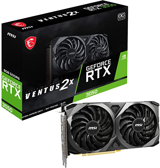 MSI Gaming GeForce RTX 3050 8GB