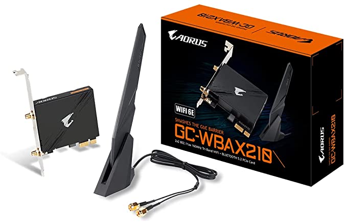 GIGABYTE WiFi 6E GC-WBAX210