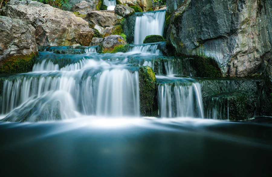 Misty Waterfall Effect