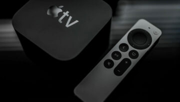 Apple TV and Apple TV Remote