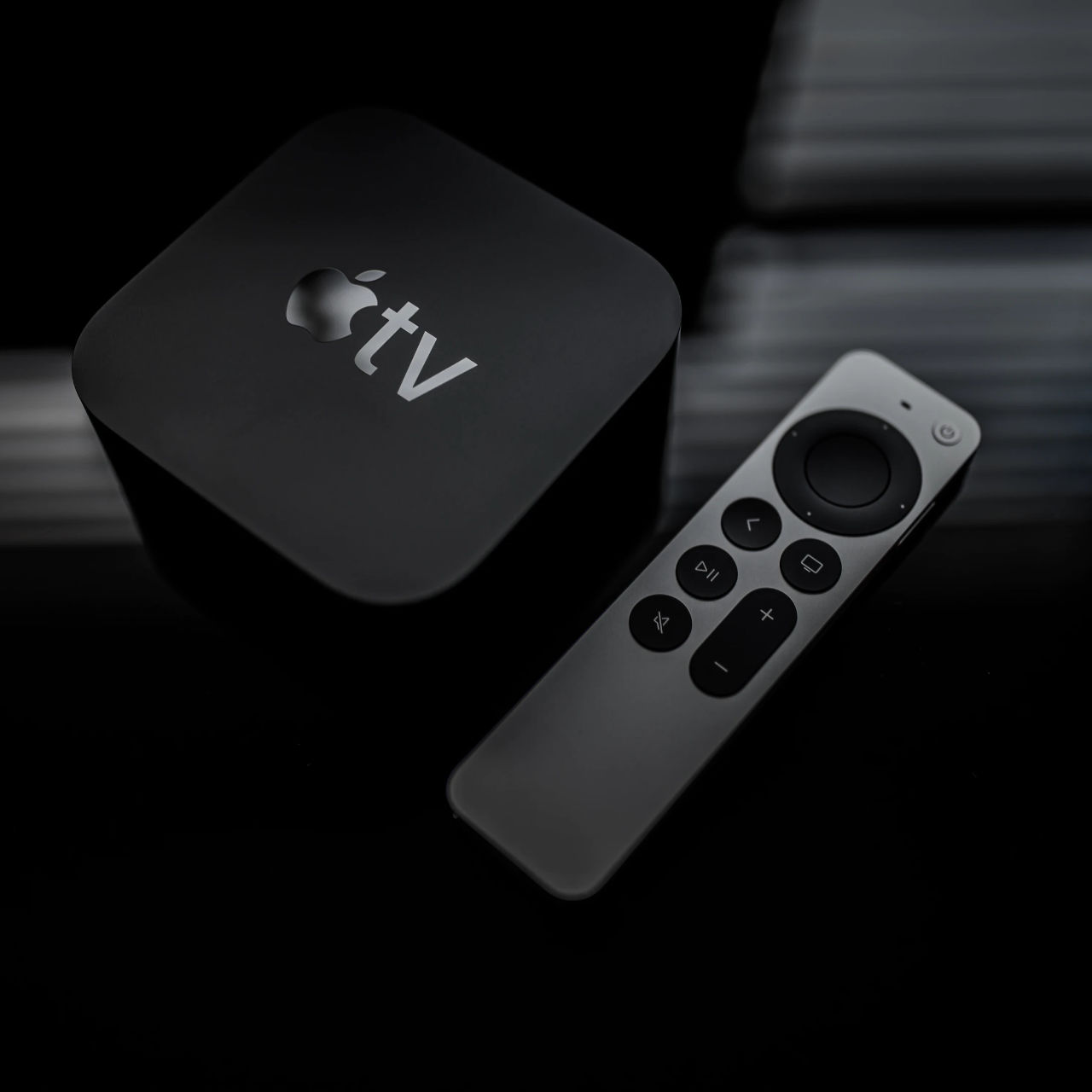 Apple TV and Apple TV Remote