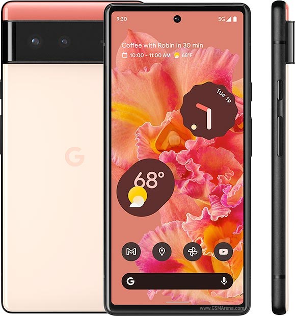 Pixel 6 Side View Source gsmarena