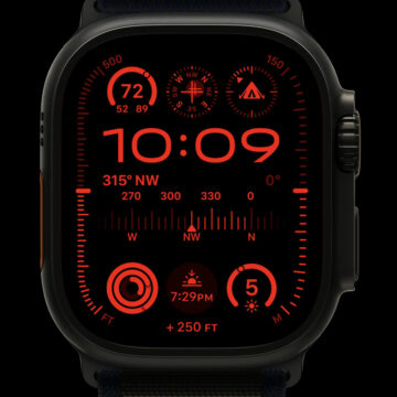 Apple Watch Ultra 2 Auto Night Mode