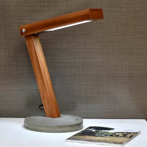 DIY-LED-Lamp-wood-concrete