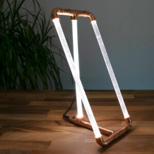 DIY-Table-Lamp-Copper-Tubes-Acrylic